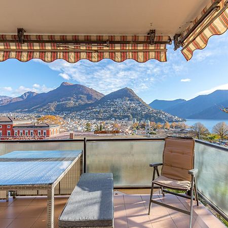 Imperial Of Lugano 4 With A Lake View Behind The Station And 10 Min From The Lake Daire Dış mekan fotoğraf