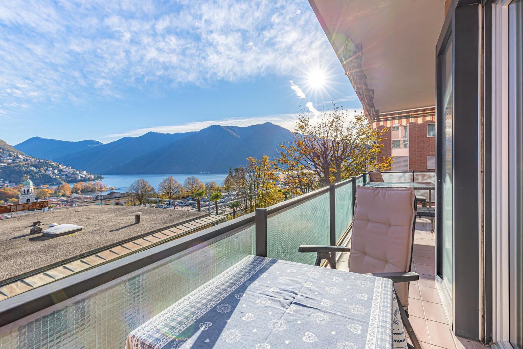 Imperial Of Lugano 4 With A Lake View Behind The Station And 10 Min From The Lake Daire Dış mekan fotoğraf